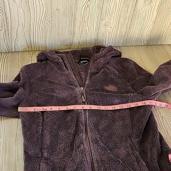 The North Face Fuzzy Hooded Full Zip Jacket Womens Size Small - Picture 11 of 13